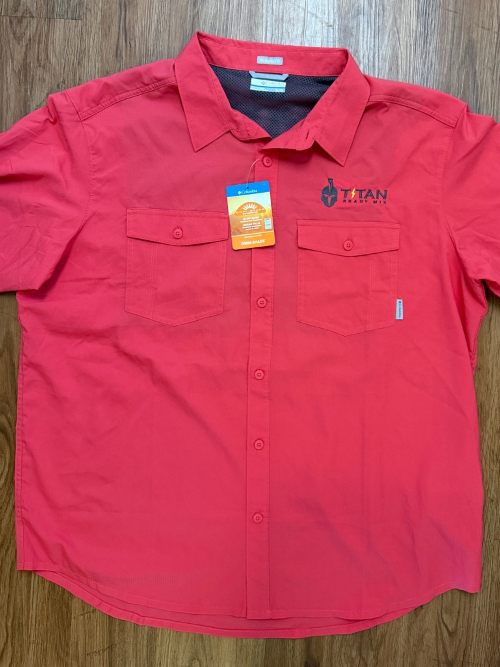 NWT Columbia Omni-Shade Vented Shirt - XL